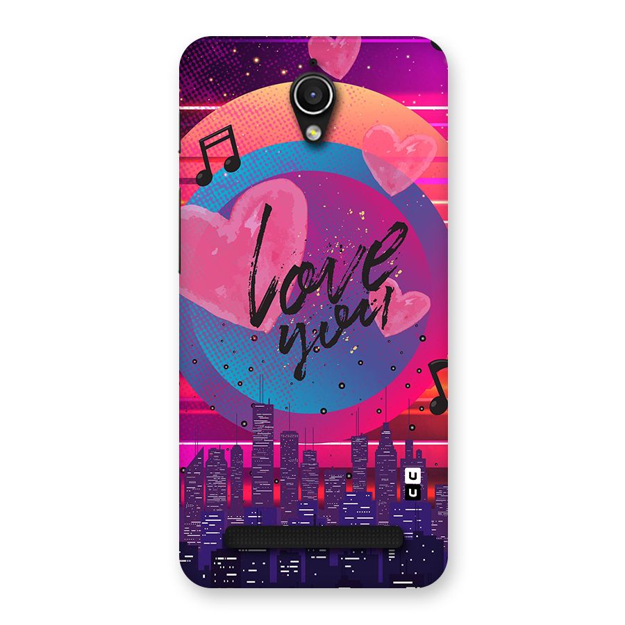 Music City Love Back Case for Zenfone Go