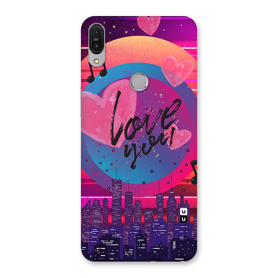 Music City Love Back Case for Zenfone Max Pro M1