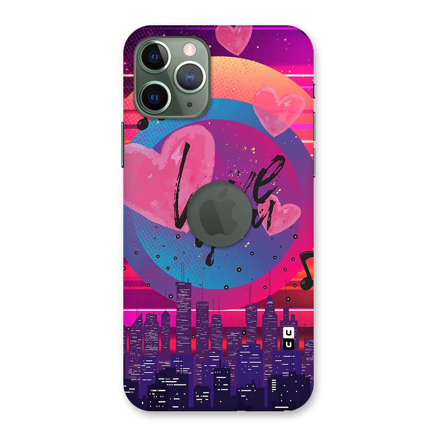 Music City Love Back Case for iPhone 11 Pro Logo  Cut