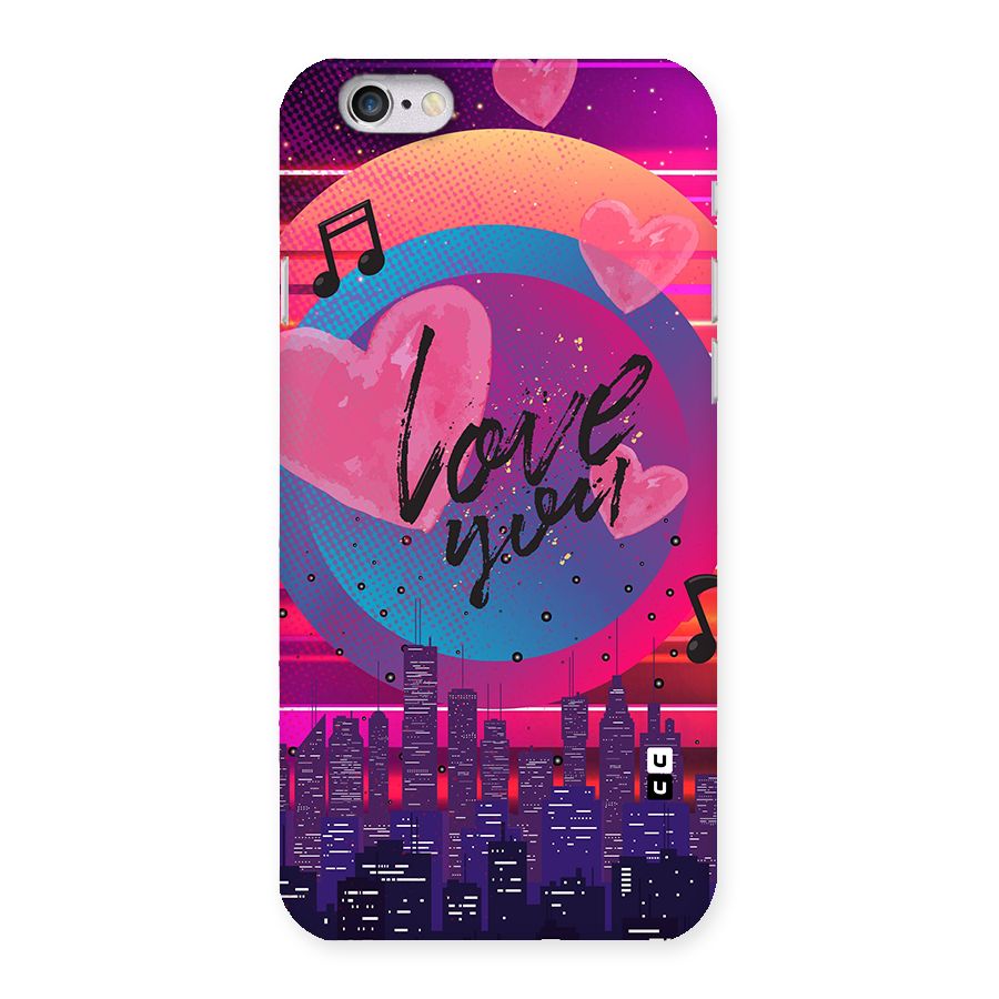 Music City Love Back Case for iPhone 6 6S