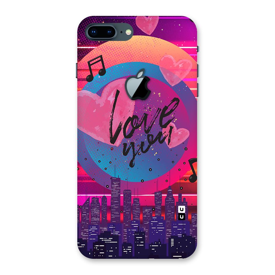 Music City Love Back Case for iPhone 7 Plus Apple Cut