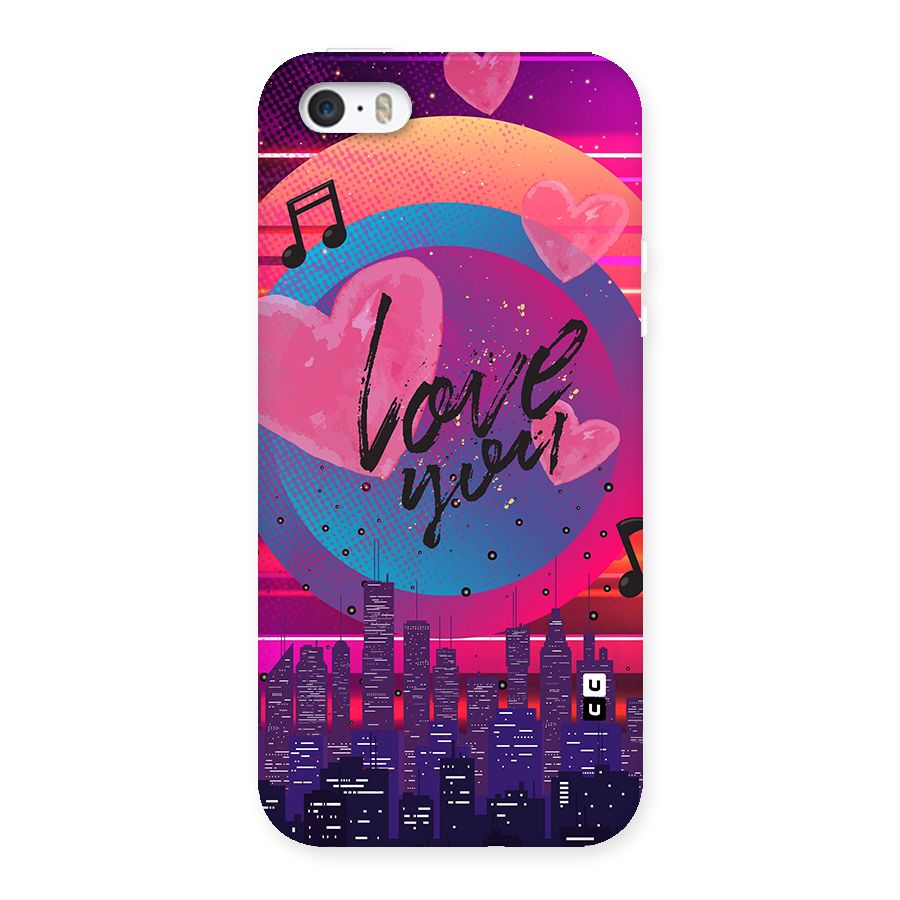 Music City Love Back Case for iPhone SE