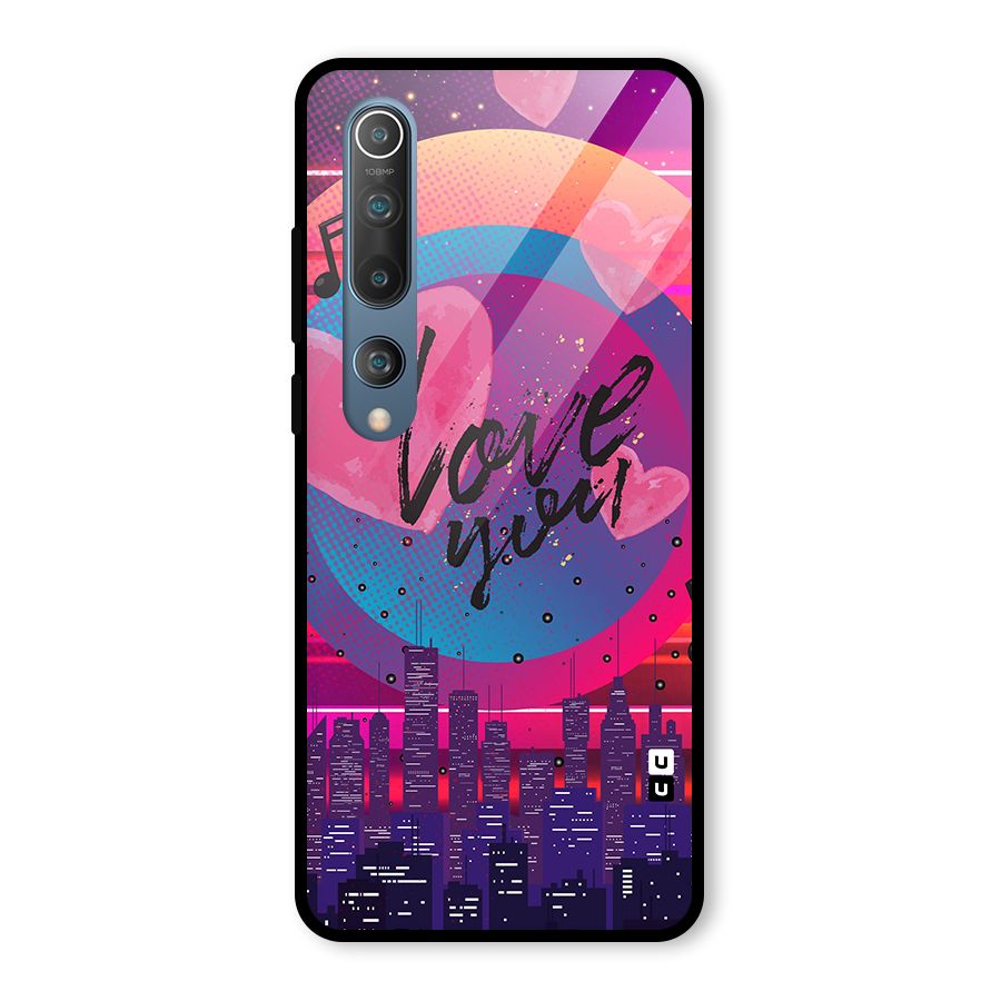 Music City Love Glass Back Case for Mi 10