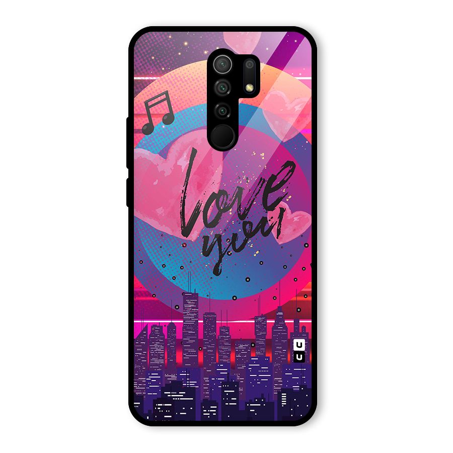 Music City Love Glass Back Case for Poco M2