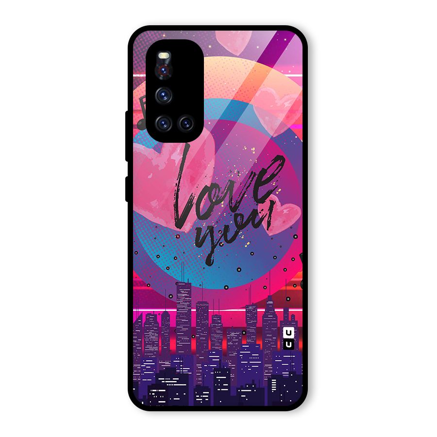 Music City Love Glass Back Case for Vivo V19