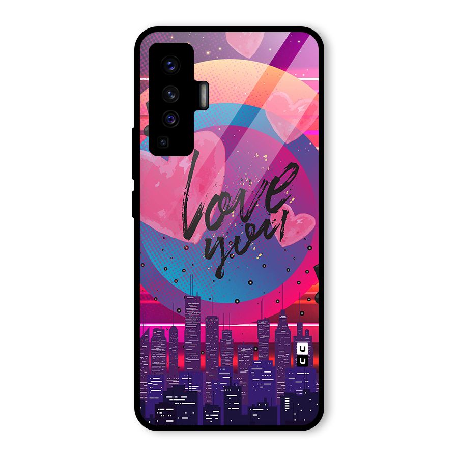 Music City Love Glass Back Case for Vivo X50