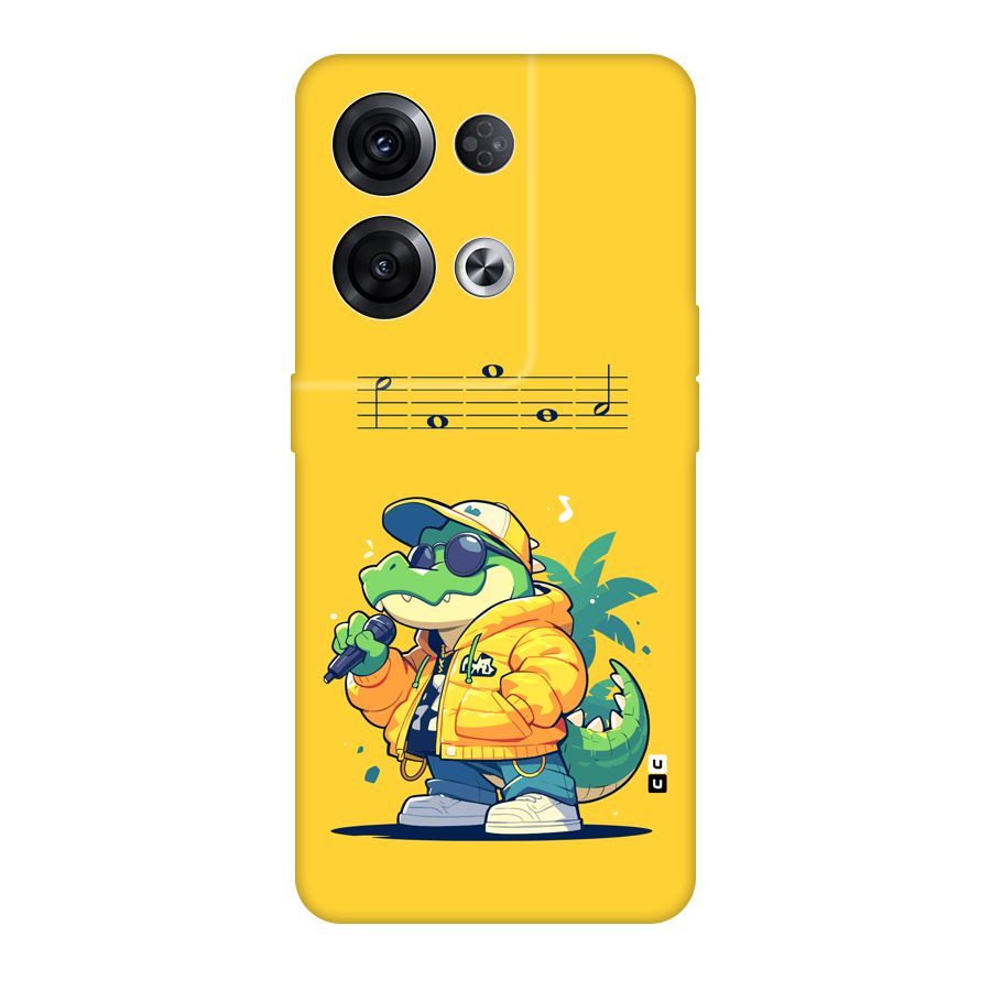 Music Gator Back Case for Oppo Reno8 Pro 5G