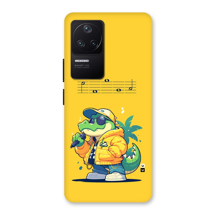 Music Gator Back Case for Poco F4 5G