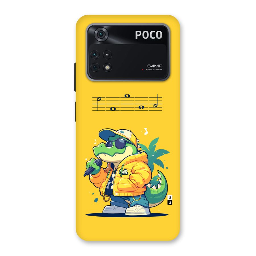 Music Gator Back Case for Poco M4 Pro 4G