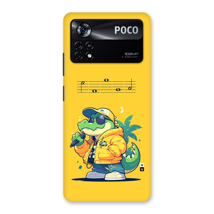 Music Gator Back Case for Poco X4 Pro 5G