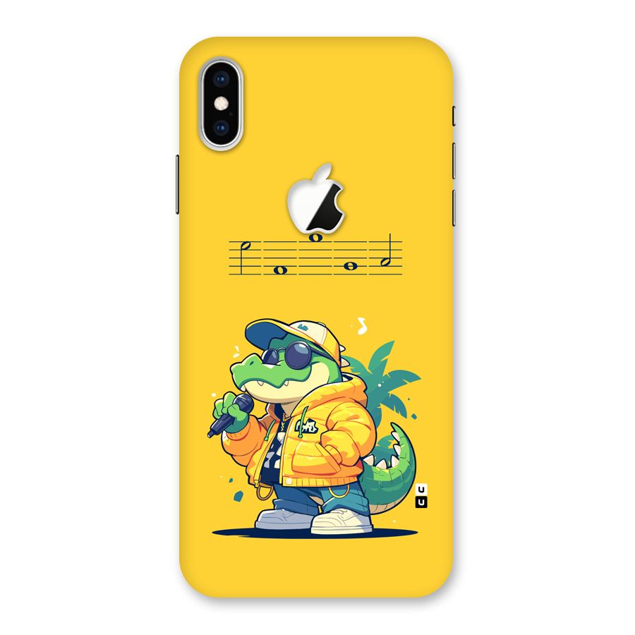 Music Gator Back Case for iPhone XS Max Apple Cut
