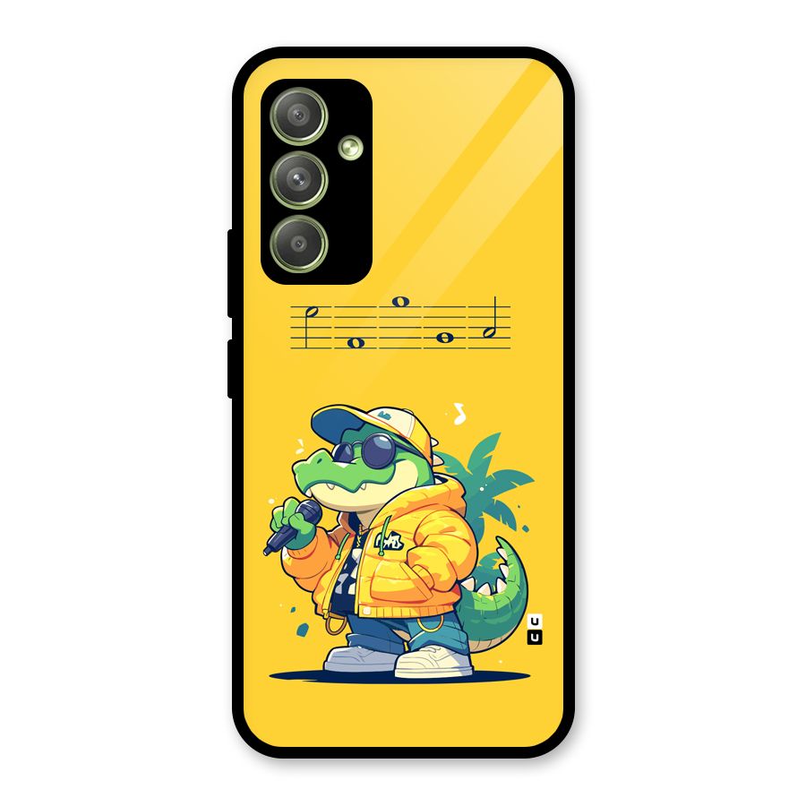 Music Gator Glass Back Case for Galaxy A54