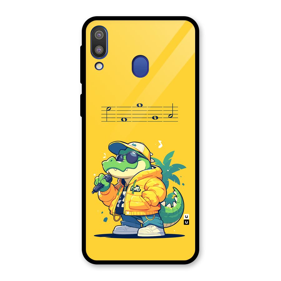 Music Gator Glass Back Case for Galaxy M20