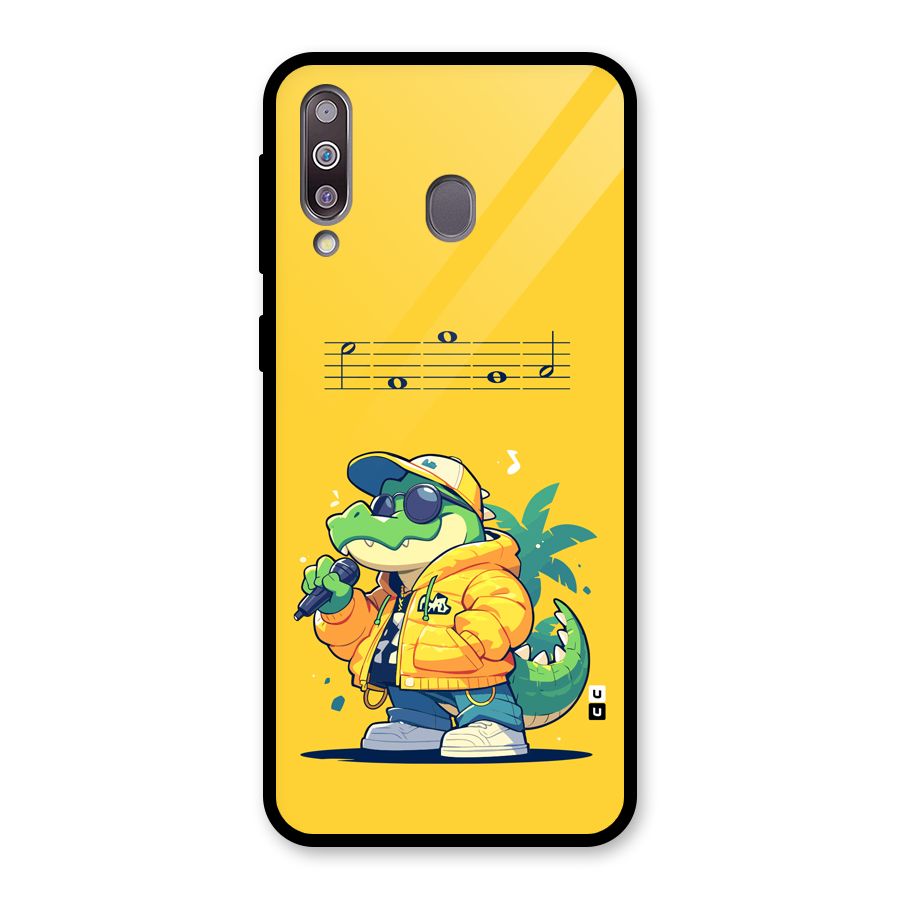 Music Gator Glass Back Case for Galaxy M30
