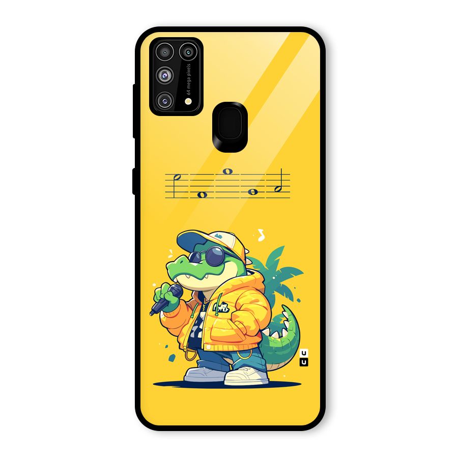 Music Gator Glass Back Case for Galaxy M31