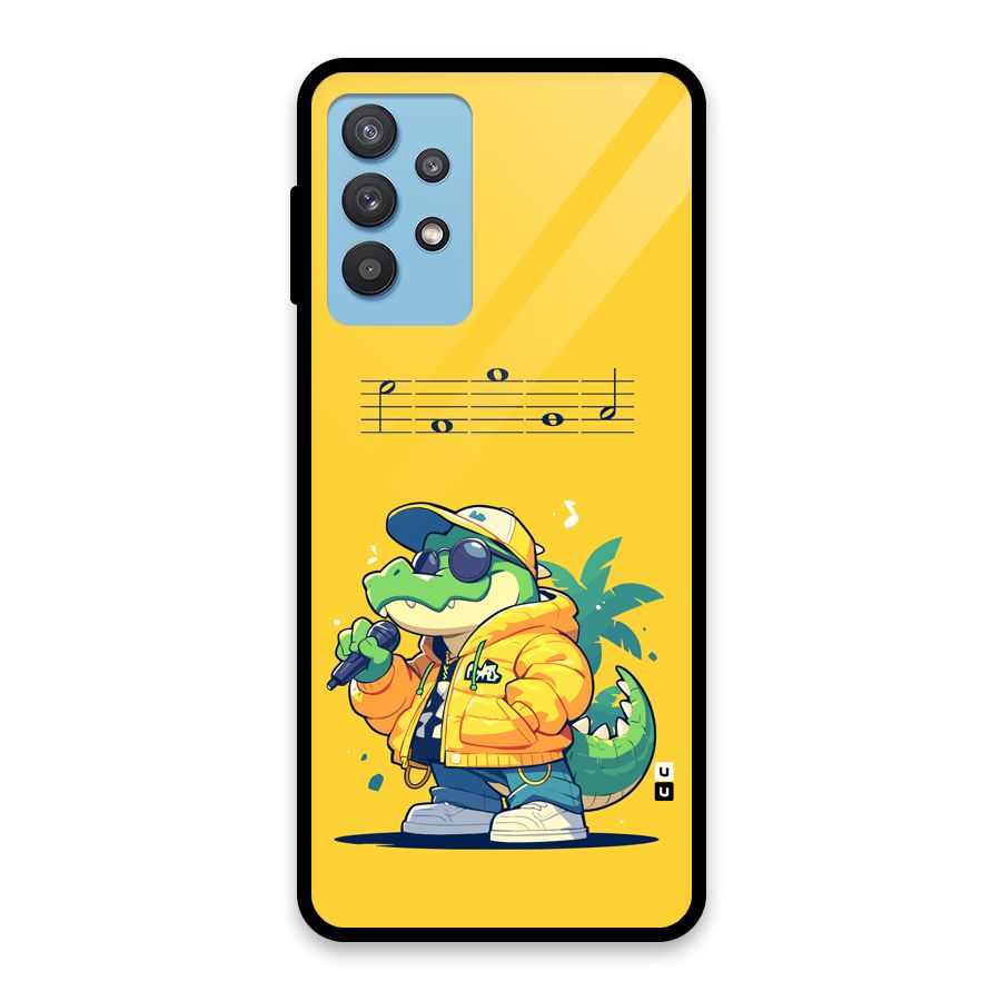 Music Gator Glass Back Case for Galaxy M32 5G