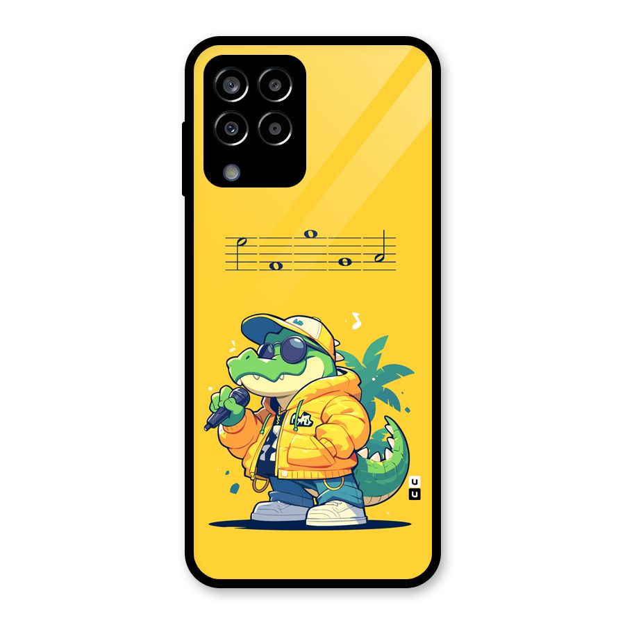 Music Gator Glass Back Case for Galaxy M33