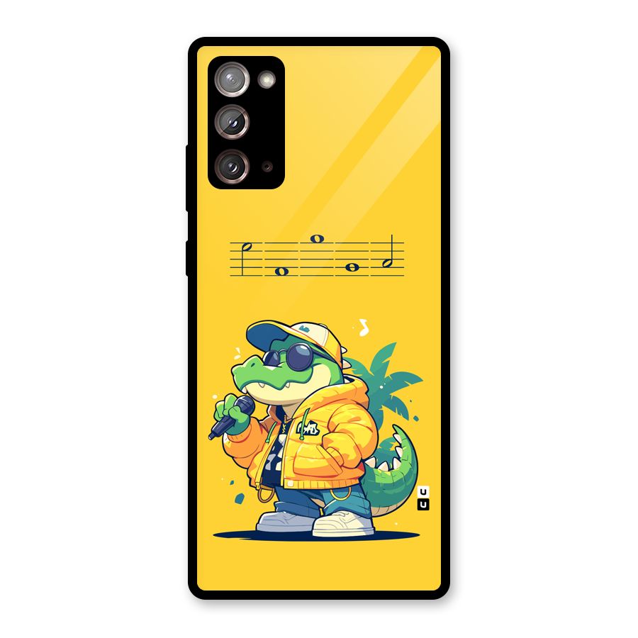 Music Gator Glass Back Case for Galaxy Note 20