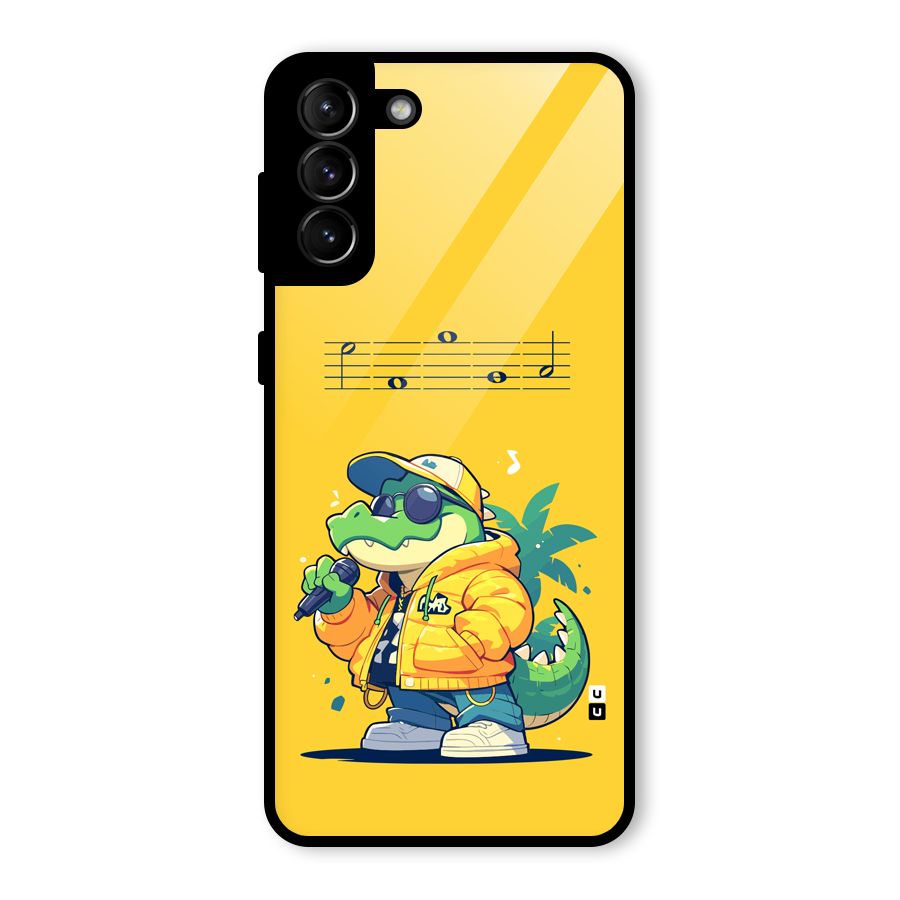 Music Gator Glass Back Case for Galaxy S21 Plus