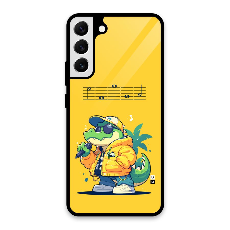 Music Gator Glass Back Case for Galaxy S22 Plus 5G