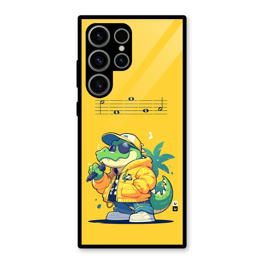 Music Gator Glass Back Case for Galaxy S23 Ultra