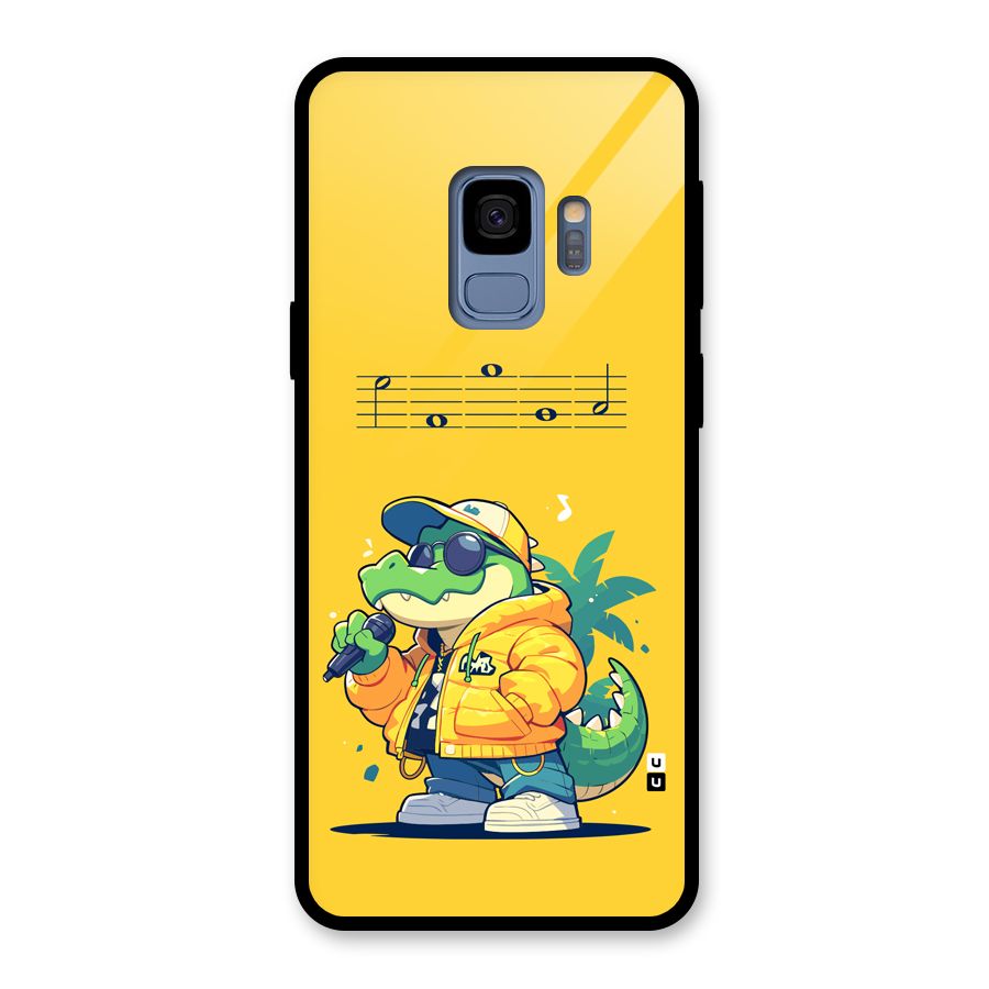 Music Gator Glass Back Case for Galaxy S9