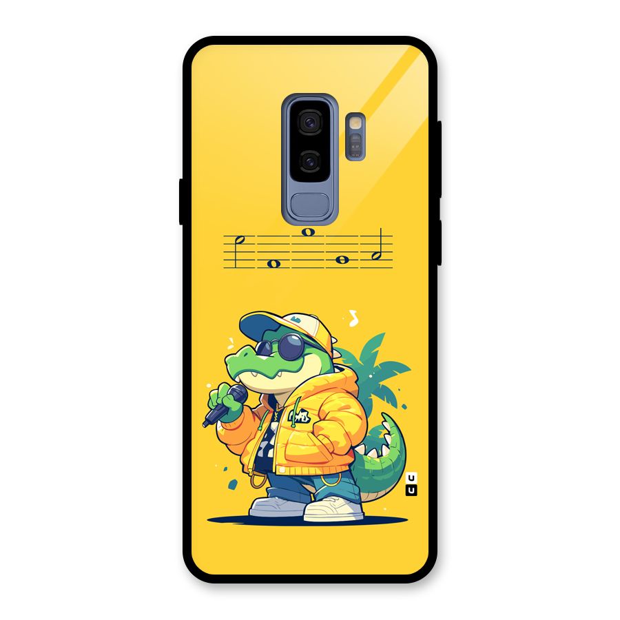 Music Gator Glass Back Case for Galaxy S9 Plus