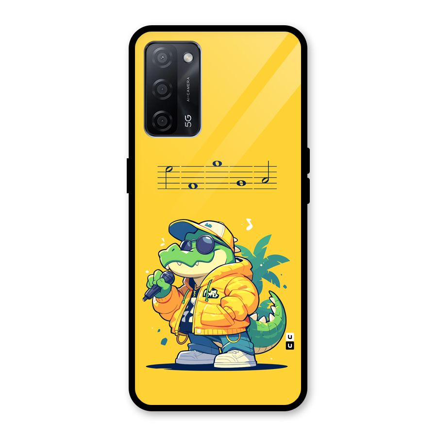 Music Gator Glass Back Case for Oppo A53s 5G
