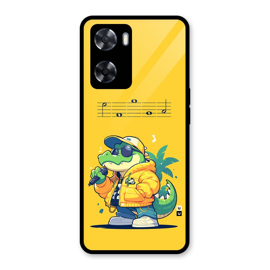 Music Gator Glass Back Case for Oppo A57 2022