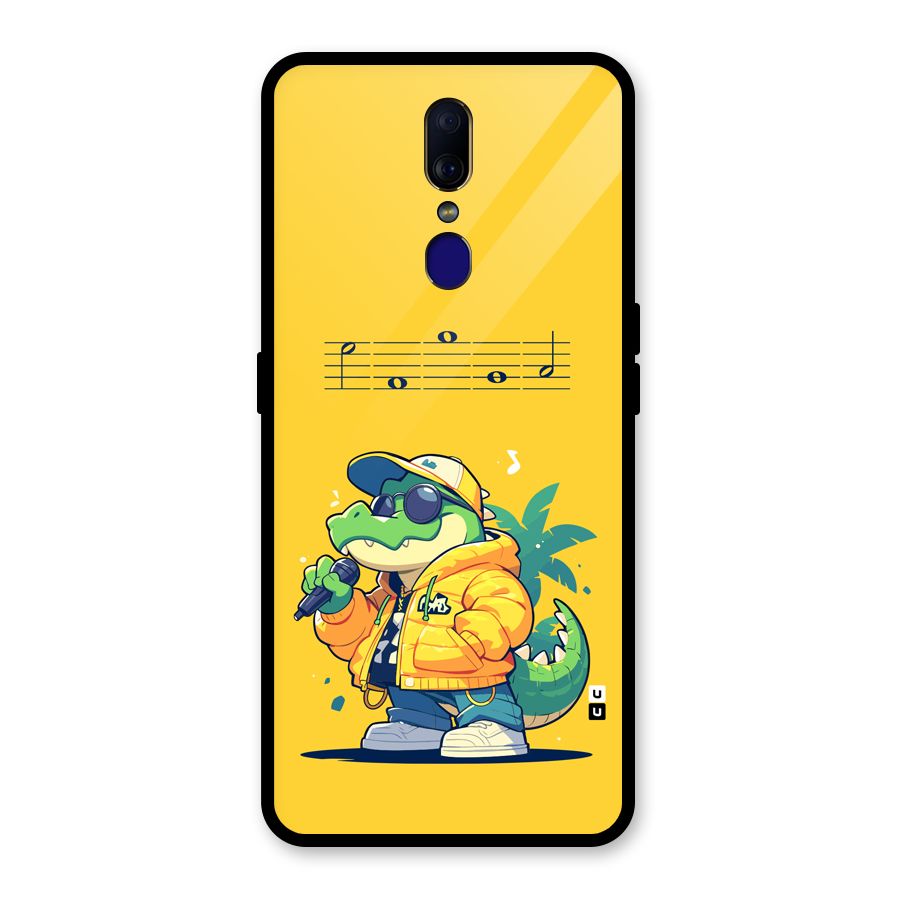 Music Gator Glass Back Case for Oppo F11