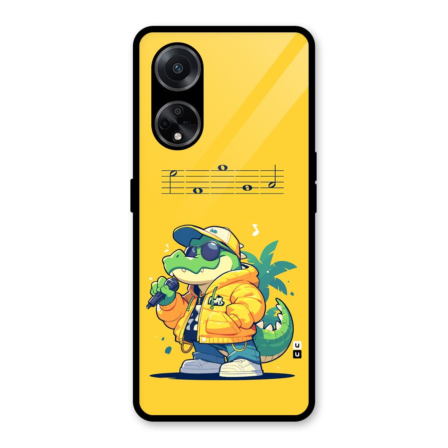 Music Gator Glass Back Case for Oppo F23