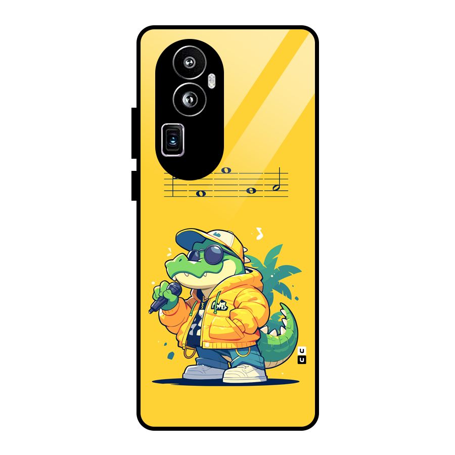 Music Gator Glass Back Case for Oppo Reno10 Pro Plus