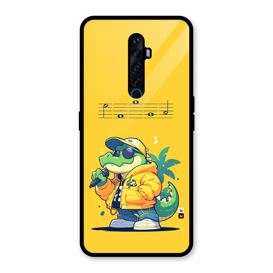 Music Gator Glass Back Case for Oppo Reno2 Z