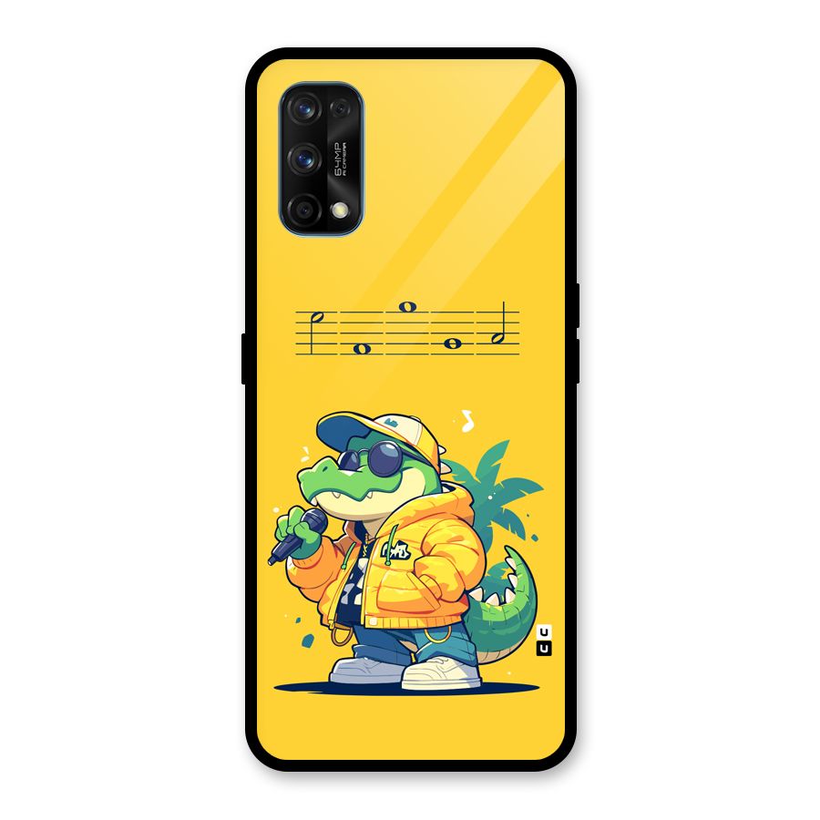 Music Gator Glass Back Case for Realme 7 Pro