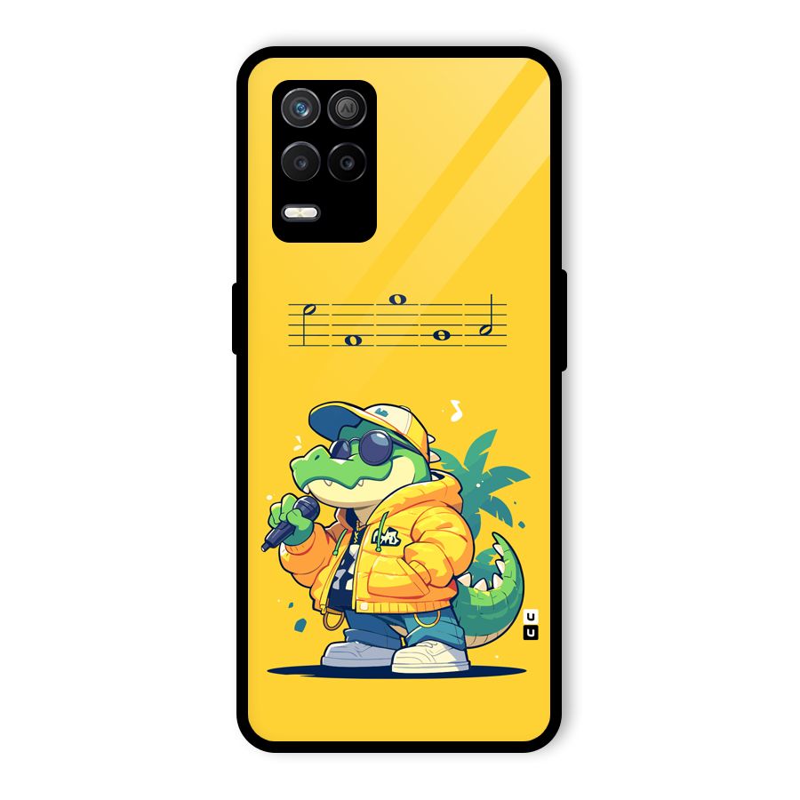 Music Gator Glass Back Case for Realme 8s 5G