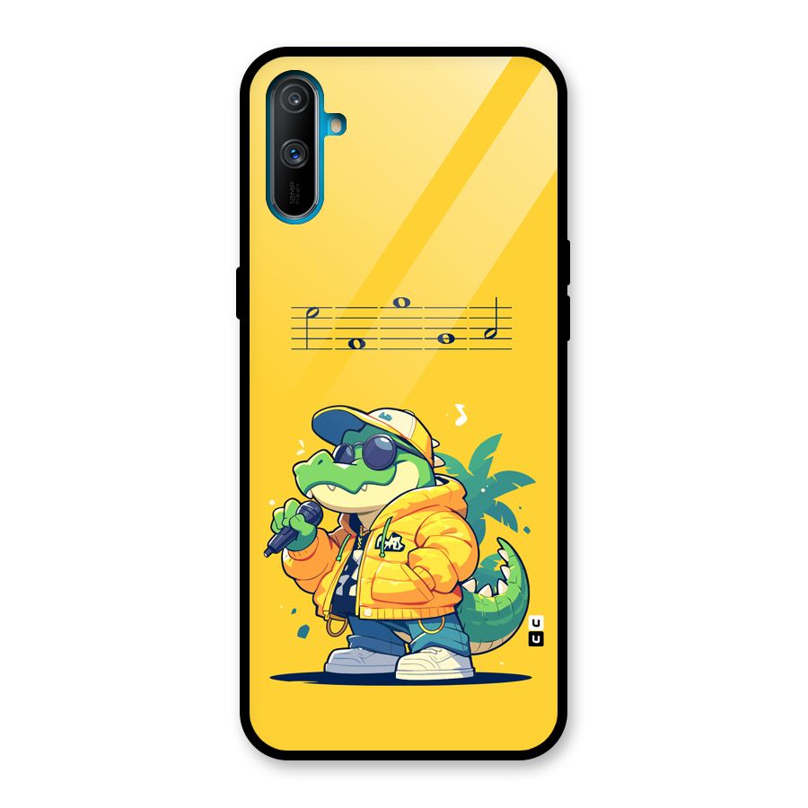Music Gator Glass Back Case for Realme C3