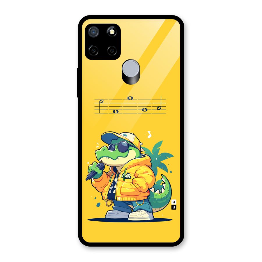 Music Gator Glass Back Case for Realme Narzo 20
