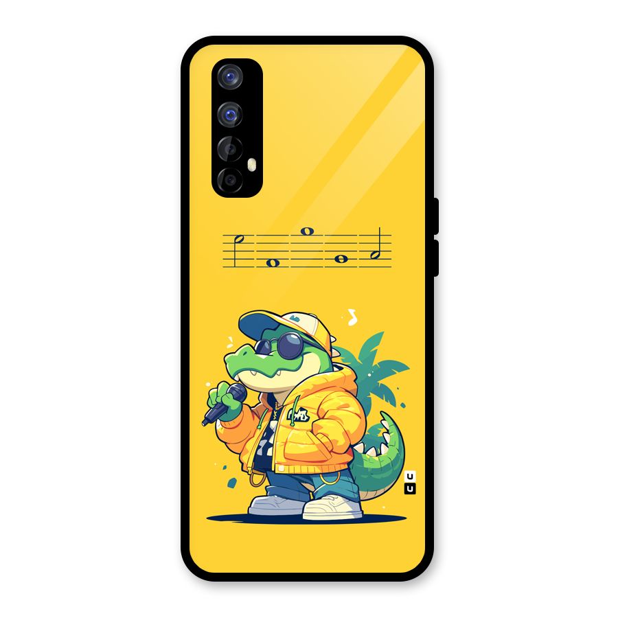 Music Gator Glass Back Case for Realme Narzo 20 Pro