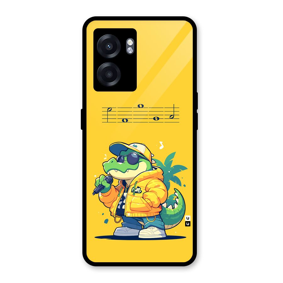 Music Gator Glass Back Case for Realme Narzo 50 5G