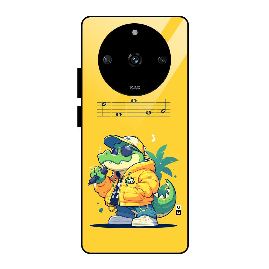 Music Gator Glass Back Case for Realme Narzo 60 5G