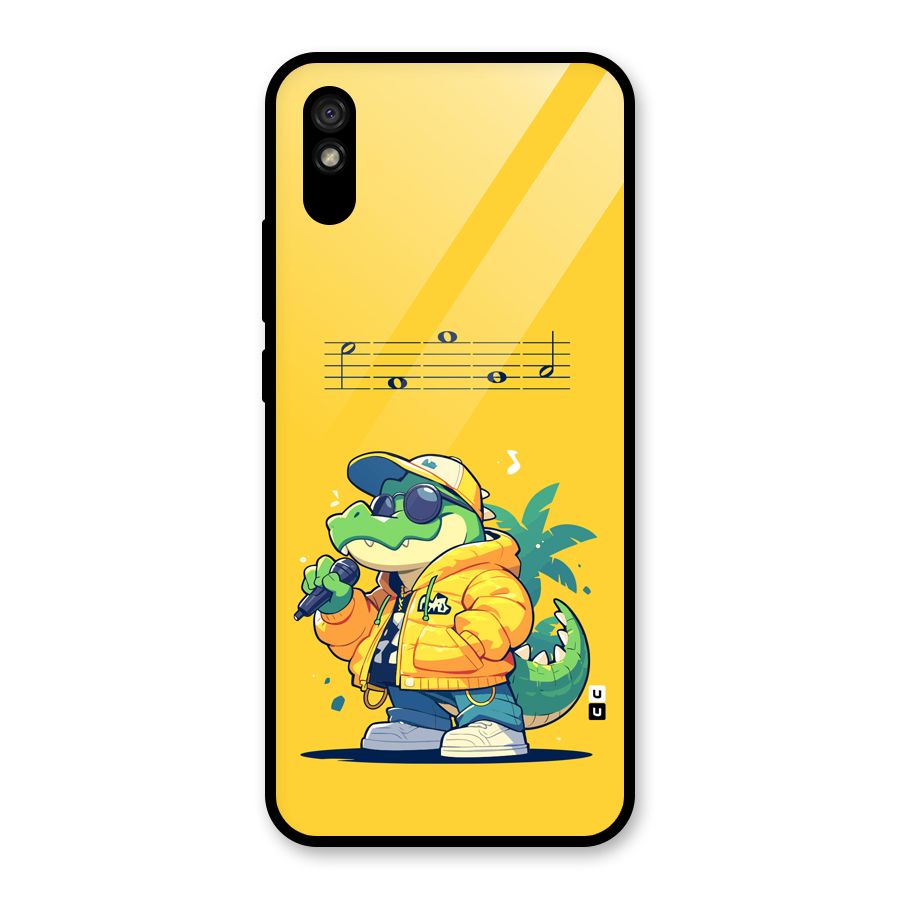 Music Gator Glass Back Case for Redmi 9A