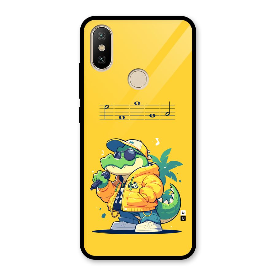 Music Gator Glass Back Case for Redmi A2