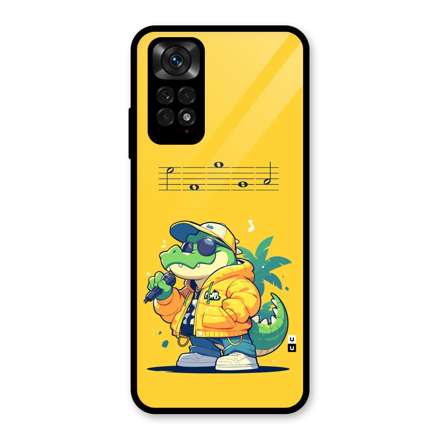 Music Gator Glass Back Case for Redmi Note 11