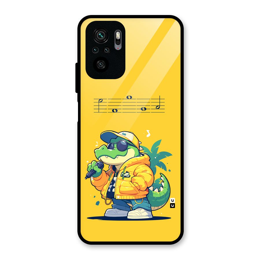Music Gator Glass Back Case for Redmi Note 11 SE
