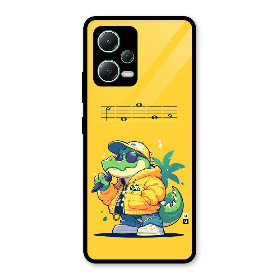 Music Gator Glass Back Case for Redmi Note 12 5G