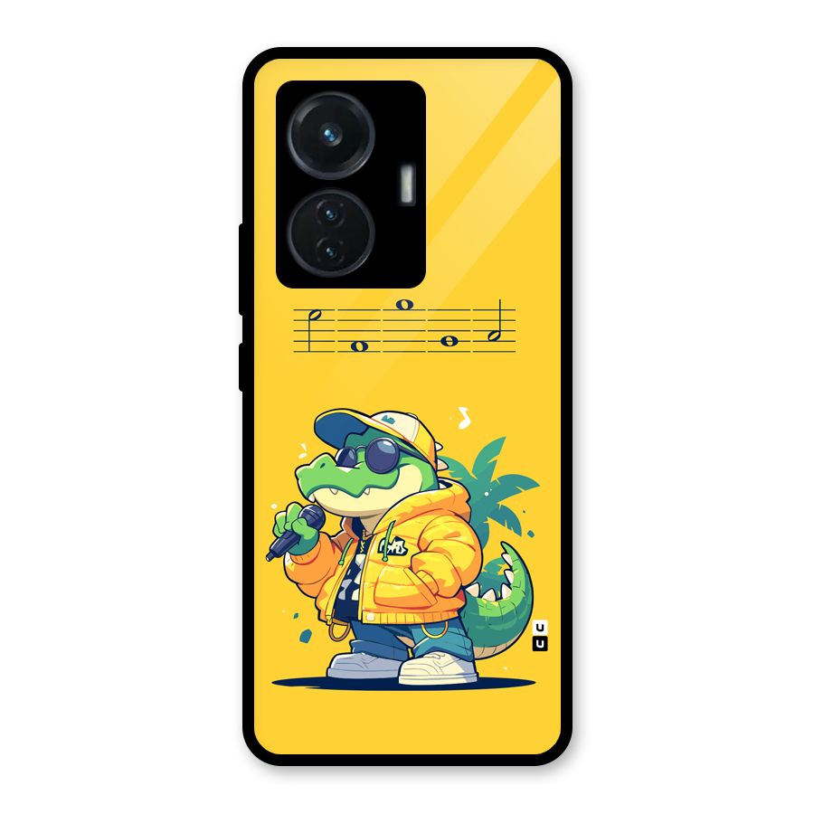Music Gator Glass Back Case for Vivo T1 44W