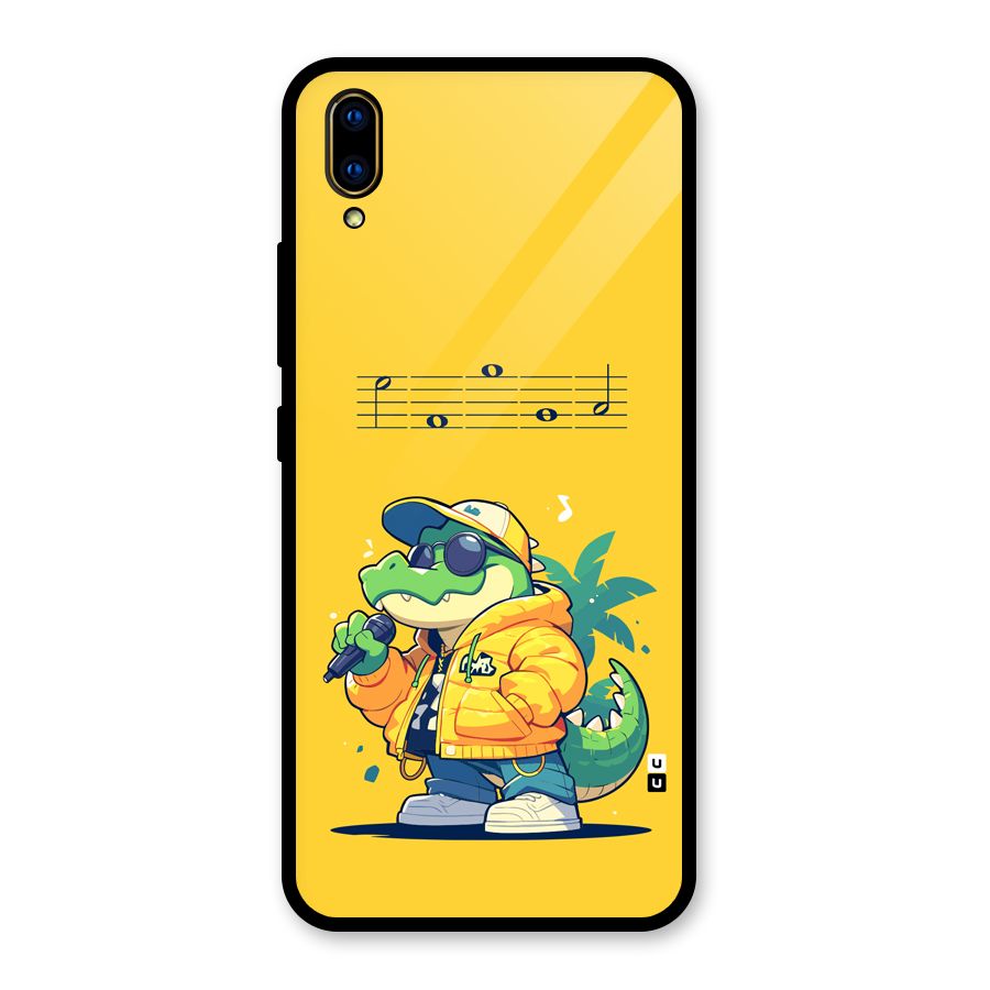 Music Gator Glass Back Case for Vivo V11 Pro