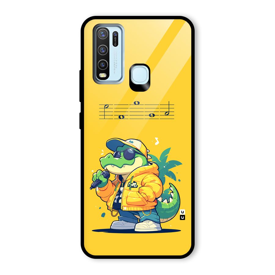 Music Gator Glass Back Case for Vivo Y30