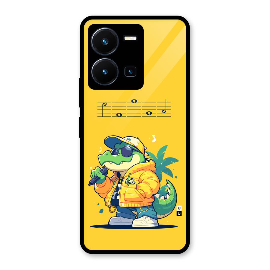 Music Gator Glass Back Case for Vivo Y35