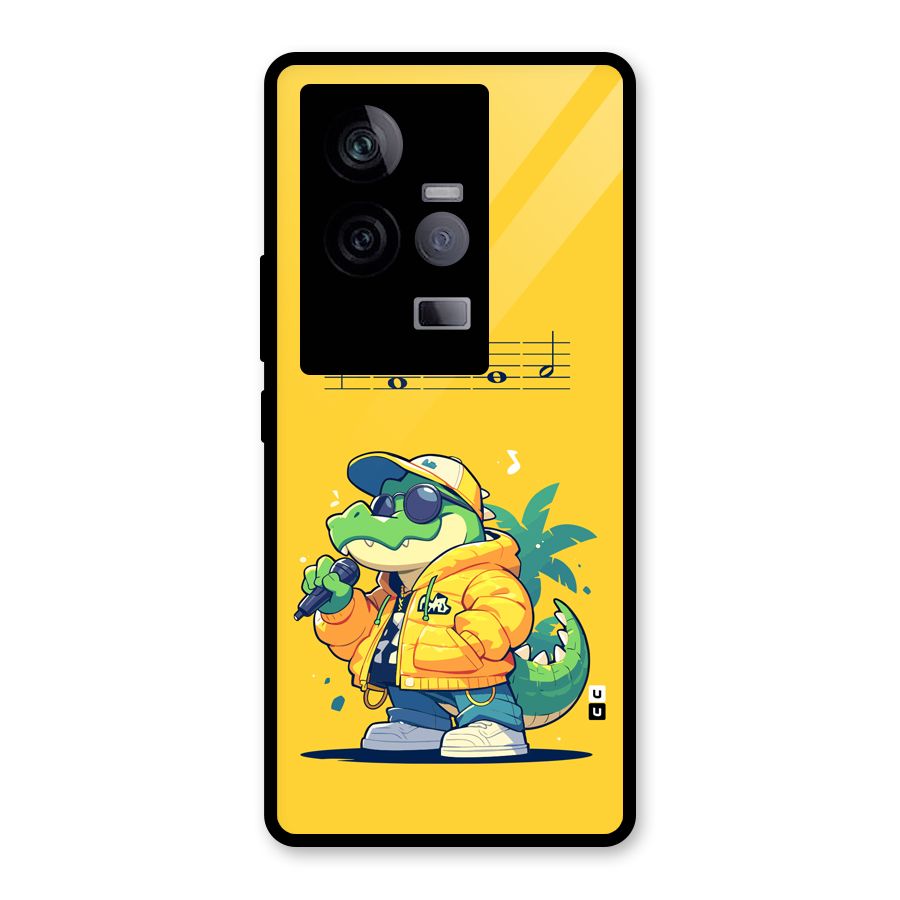 Music Gator Glass Back Case for Vivo iQOO 11 5G